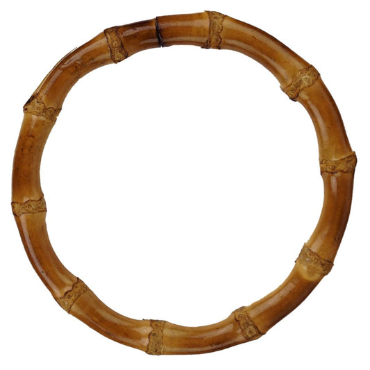 Bamboo Wood Handbag Handles 12cm