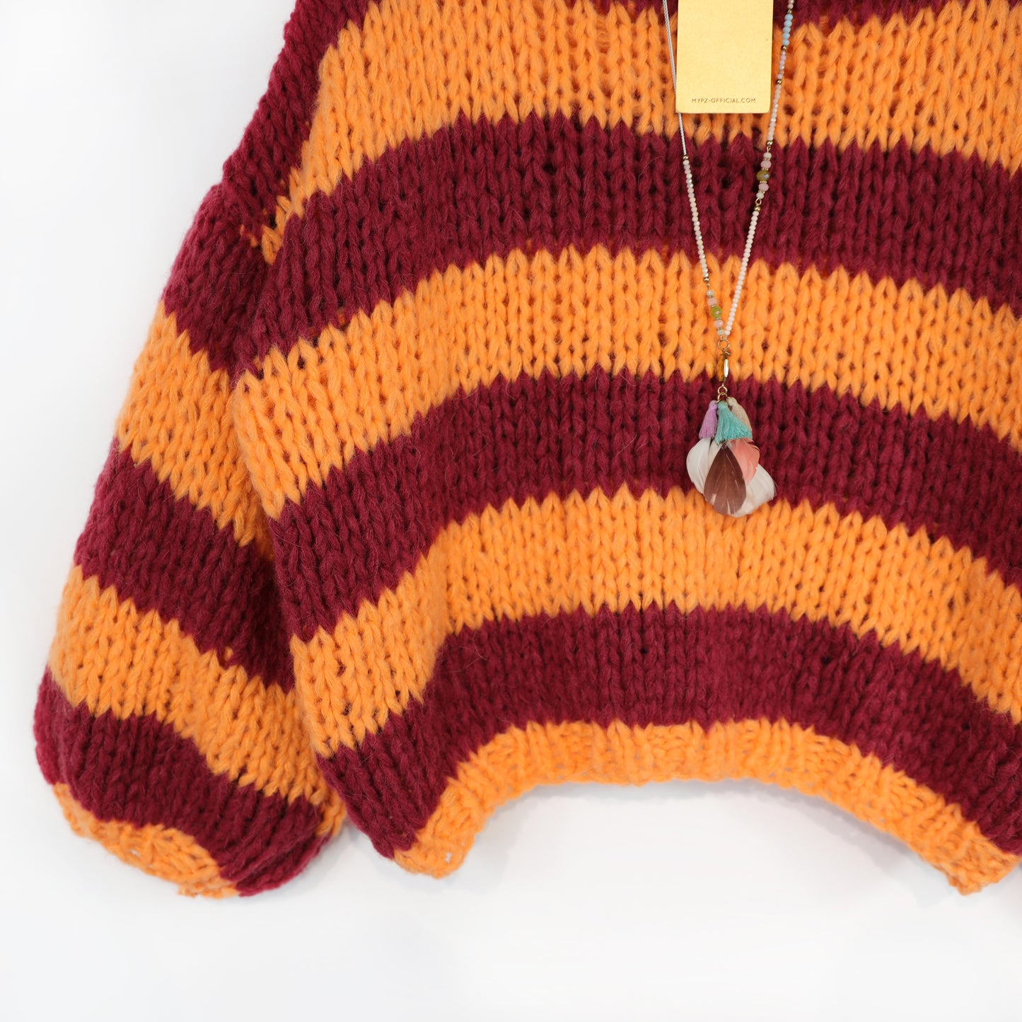 Design your own kit - Knitting Kit MYPZ Chunky Alpaca Pullover No15 – Beginner (ENG-NL-DE)