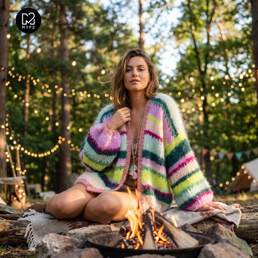 Knitting pattern – MYPZ Light Alpaca Cardigan Featherlight No10 (ENG-NL-DE)