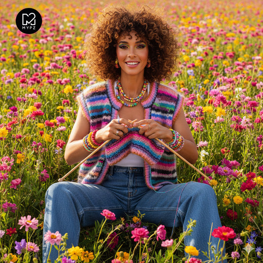 Knit pattern - MYPZ Vest Funkytown no6 (ENG-NL)