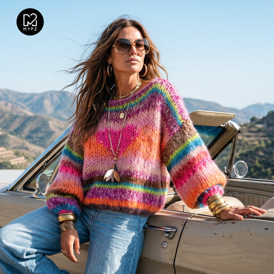 Patrón de punto - MYPZ Short Chunky Pullover Nomad Nights No15 (ENG-DE-NL-ES-FR-IT-DA-SV-NO)