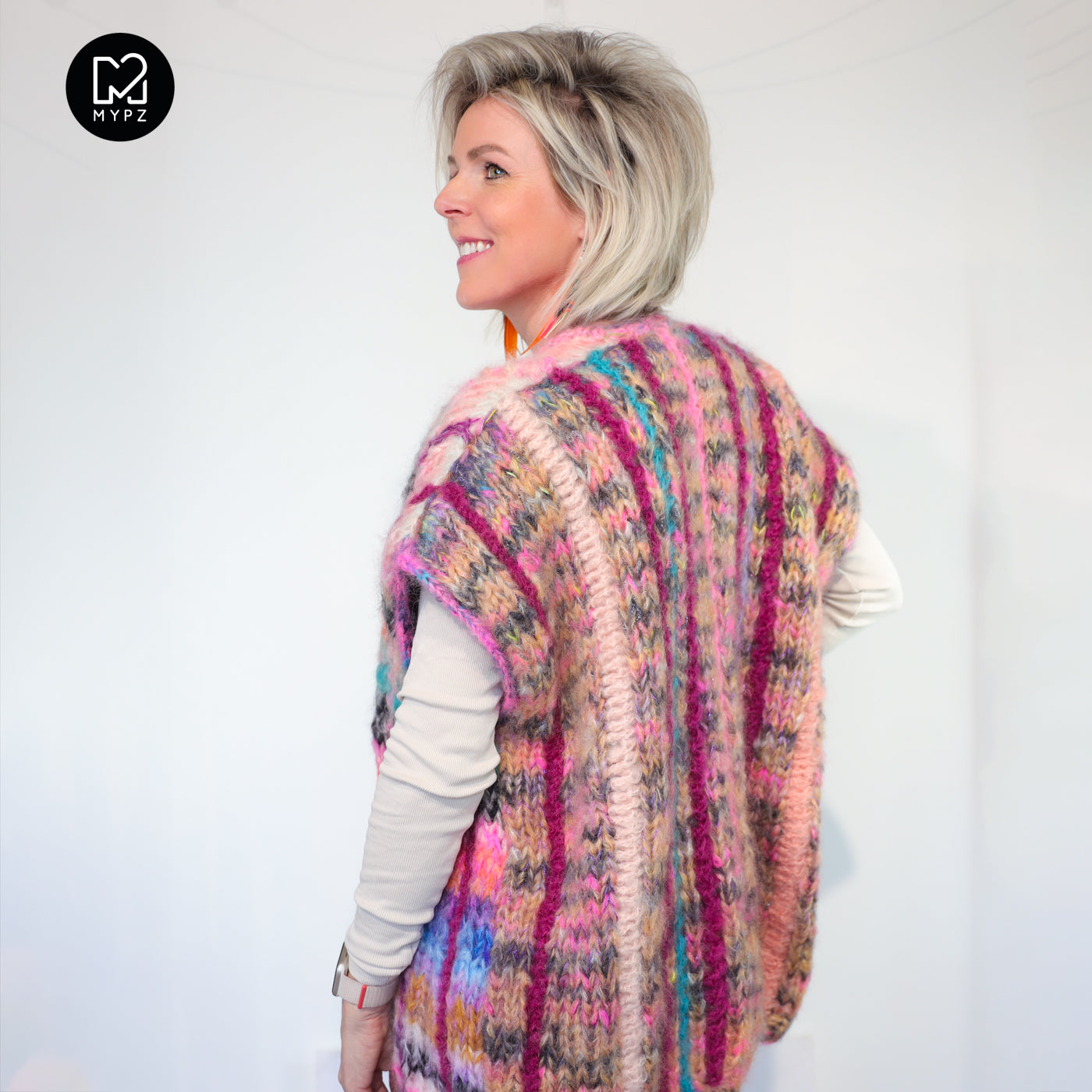 MYPZ Chunky Mohair Vest Rachel