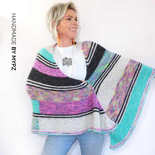 Knitting Kit - Wings of Color Shawl No6 (ENG-NL)