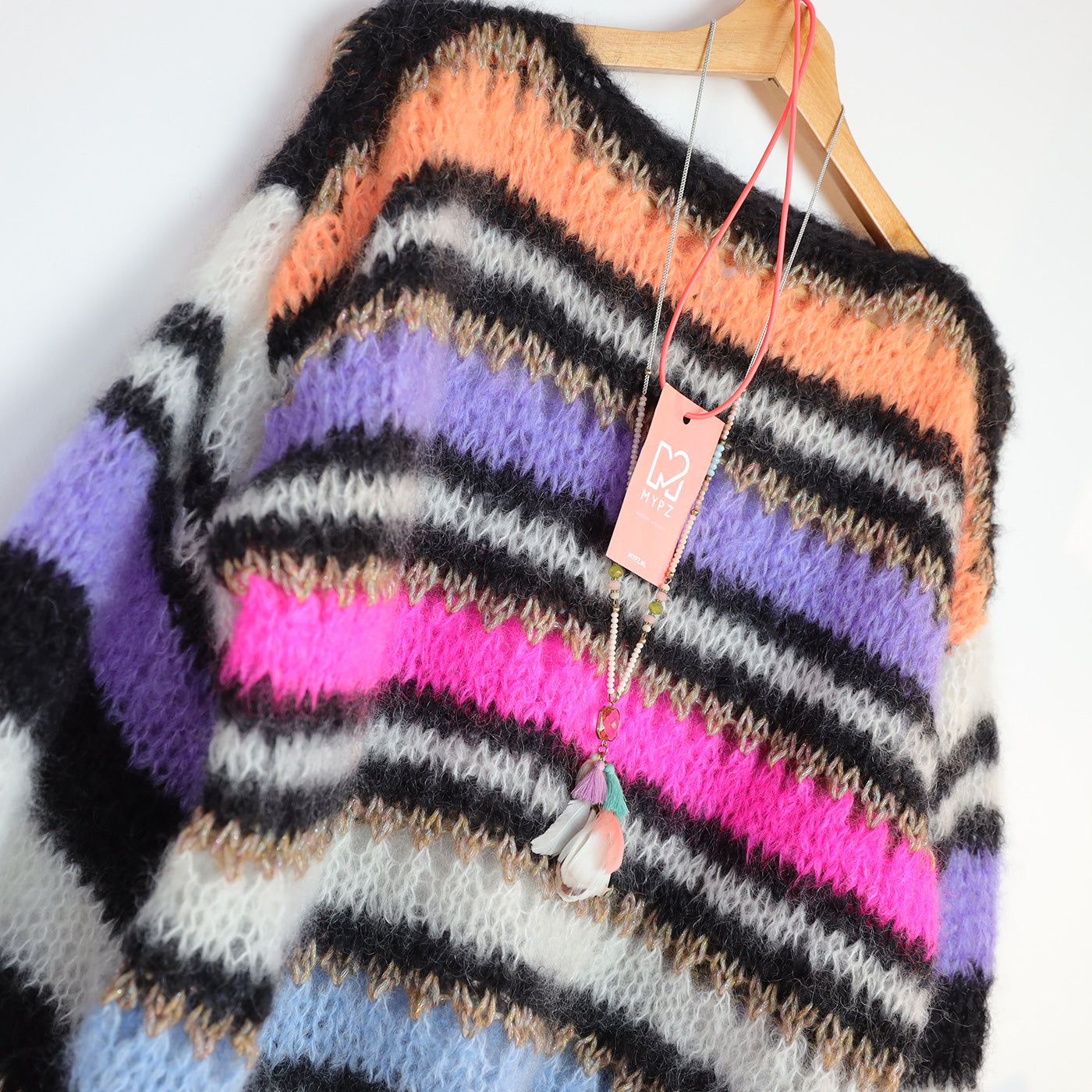Patrón de tejido – Jersey MYPZ Basic Light de mohair Lux n.º 10 (ENG-NL-DE)