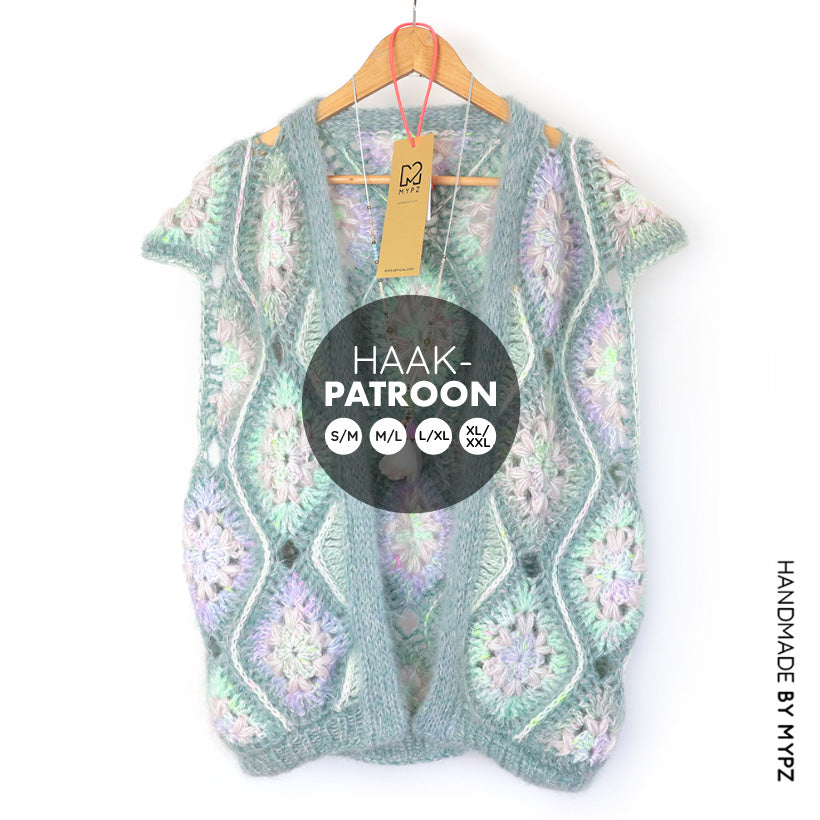 Crochet pattern - MYPZ Masterpiece Gilet Greeny (ENG-NL)