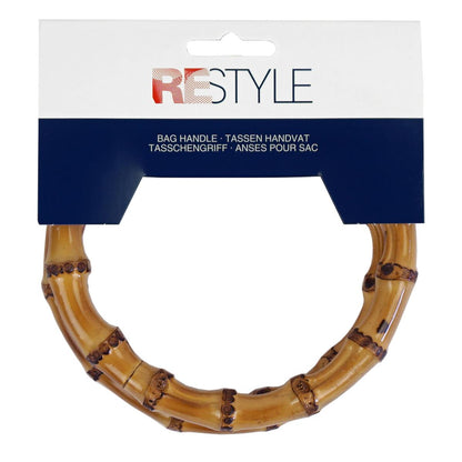 Bamboo Wood Handbag Handles 12cm