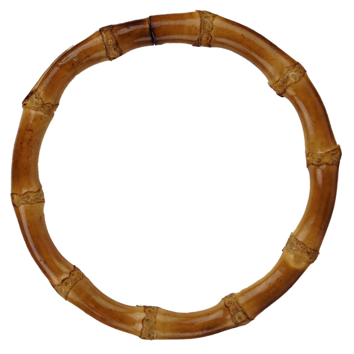 Bamboo Wood Handbag Handles 12cm