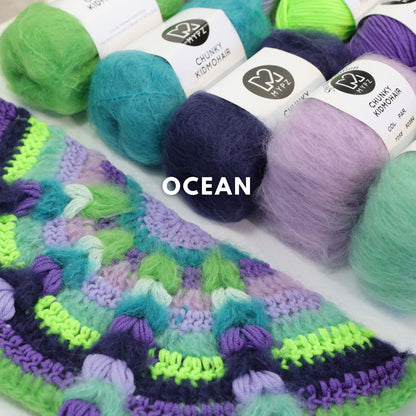 Crochet pattern - MYPZ Boho shawl (ENG-NL-DE-FR-ES)