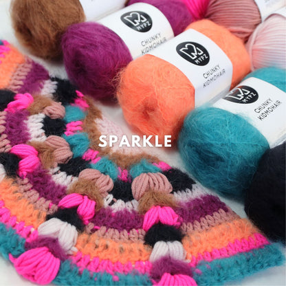 Crochet kit - MYPZ Boho shawl (ENG-NL-DE-FR-ES)