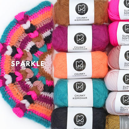 Crochet pattern - MYPZ Boho shawl (ENG-NL-DE-FR-ES)