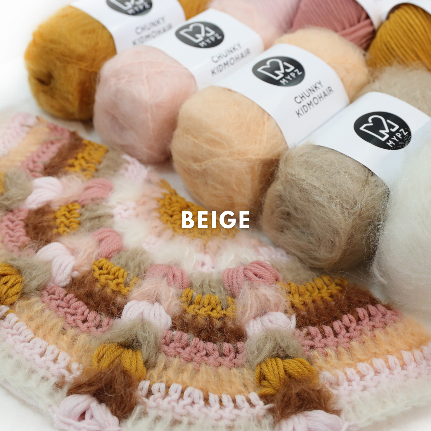 Crochet pattern - MYPZ Boho shawl (ENG-NL-DE-FR-ES)