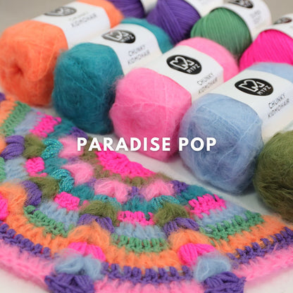 Crochet pattern - MYPZ Boho shawl (ENG-NL-DE-FR-ES)