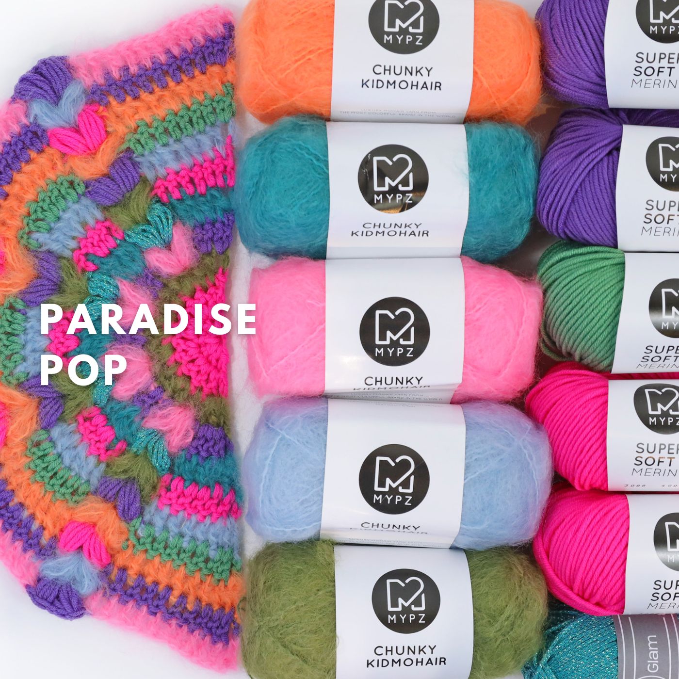 Crochet pattern - MYPZ Boho shawl (ENG-NL-DE-FR-ES)