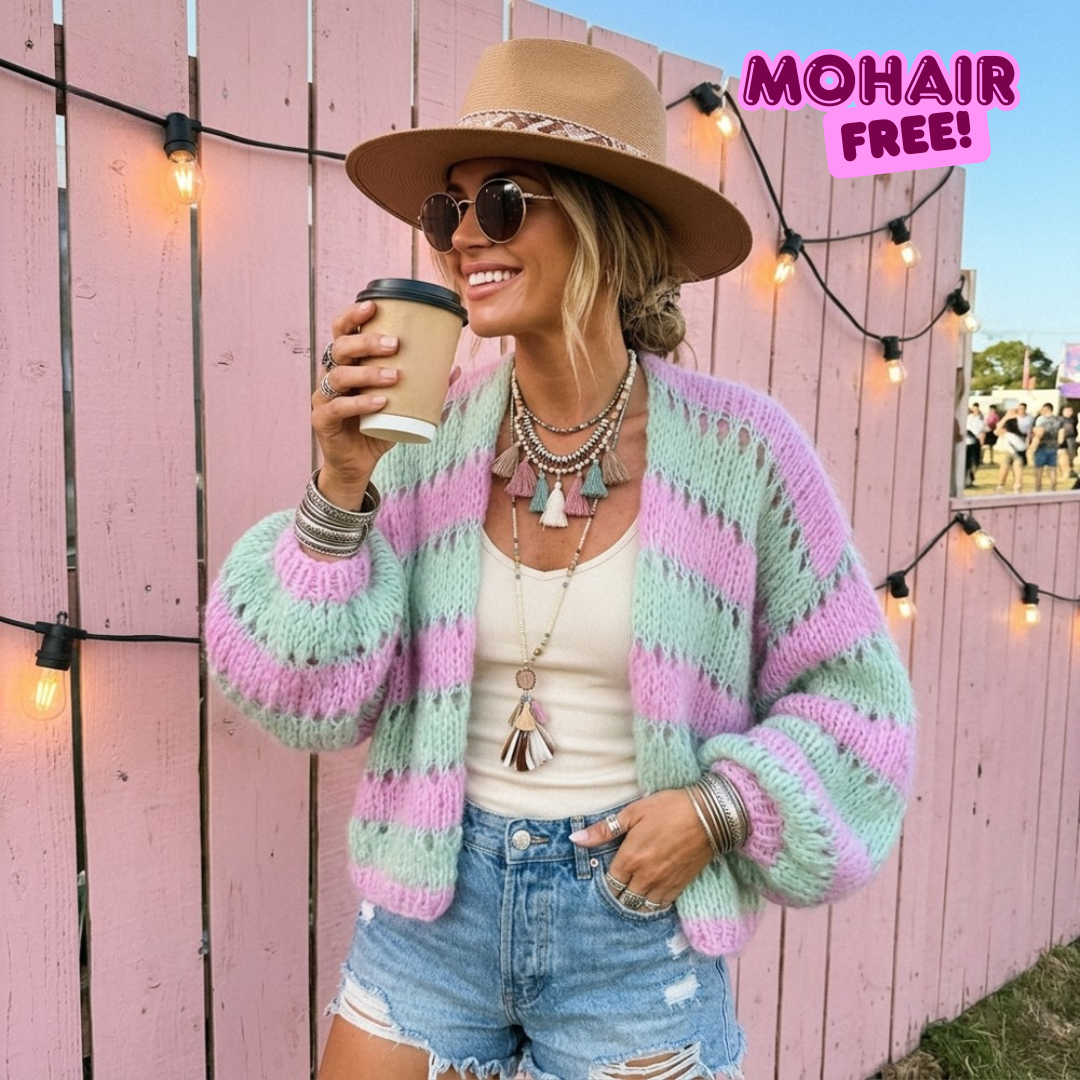 Design Your Own Kit – Knitting kit MYPZ Alpaca Cloud cardigan No.10