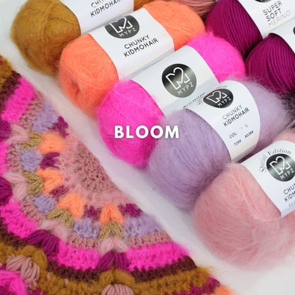 Crochet kit - MYPZ Boho shawl (ENG-NL-DE-FR-ES)