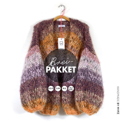 Knitting Kit – MYPZ Mohair Cardigan Autumn No.15 (ENG-NL)