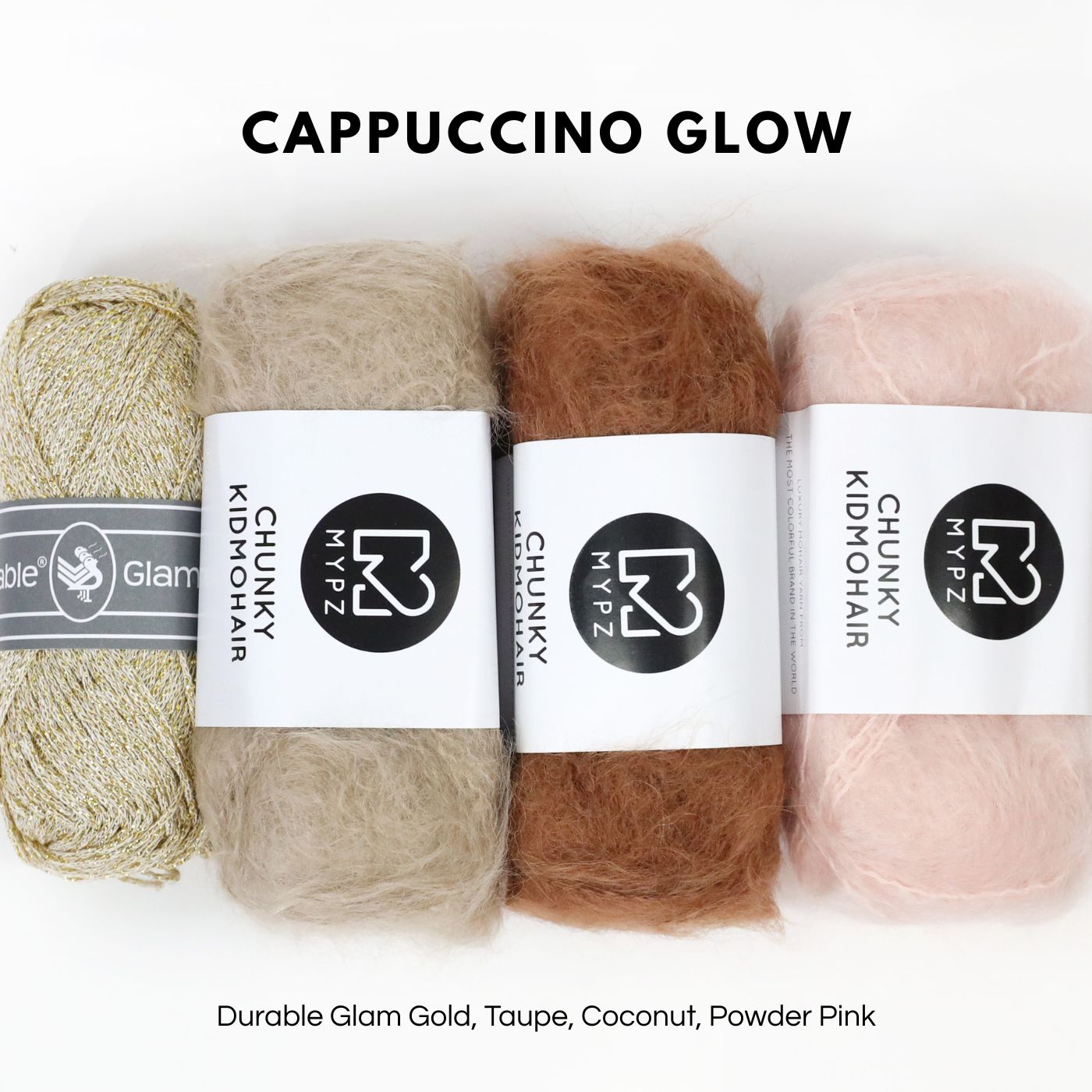 Crochet kit - MYPZ Heart bag + Diamonds bag (ENG-NL-DE-FR-ES)