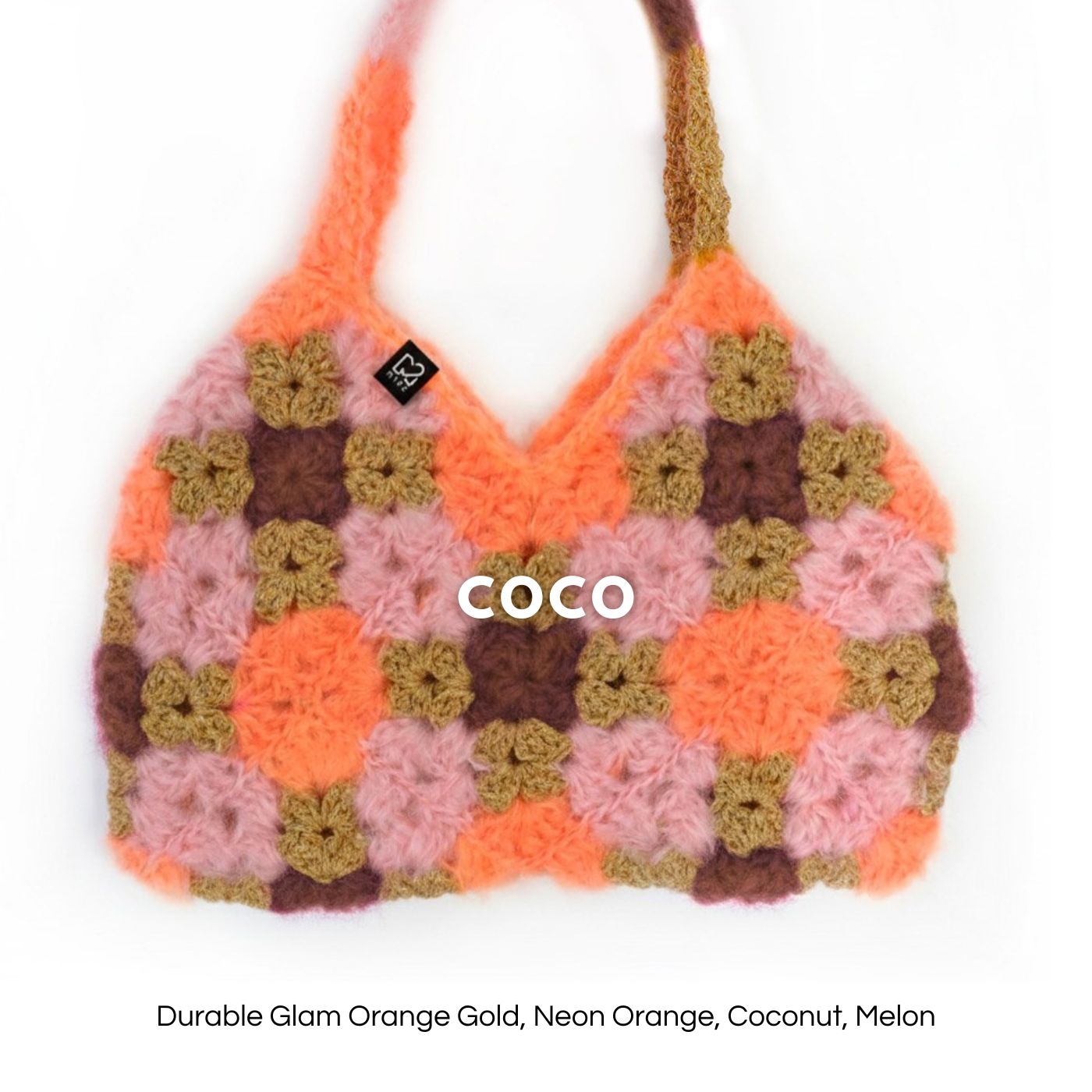 Crochet kit - MYPZ Heart bag + Diamonds bag (ENG-NL-DE-FR-ES)