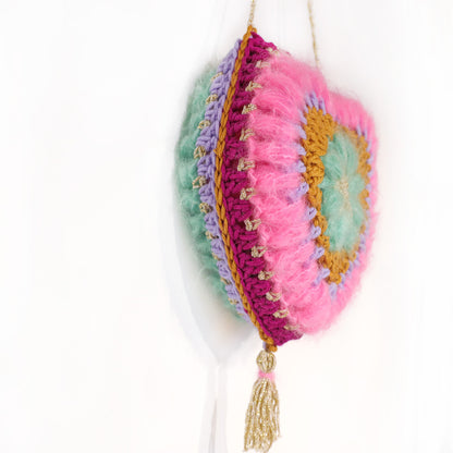 Patrón de crochet - Bolso corazón 3D MYPZ (ENG-NL-DE-FR-ES)