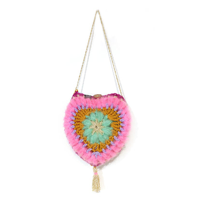 Patrón de crochet - Bolso corazón 3D MYPZ (ENG-NL-DE-FR-ES)