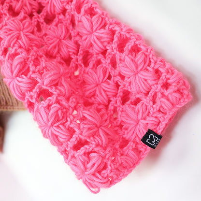 Crochet kit - 3D Flower Top Glory (ENG-NL)