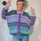 Knitting pattern – MYPZ Cardigan True Blue No6 (ENG-NL-DE)