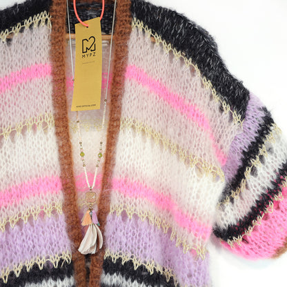 Knitting kit – MYPZ Light Mohair Cardigan Alexia No10 (ENG-NL-DE)