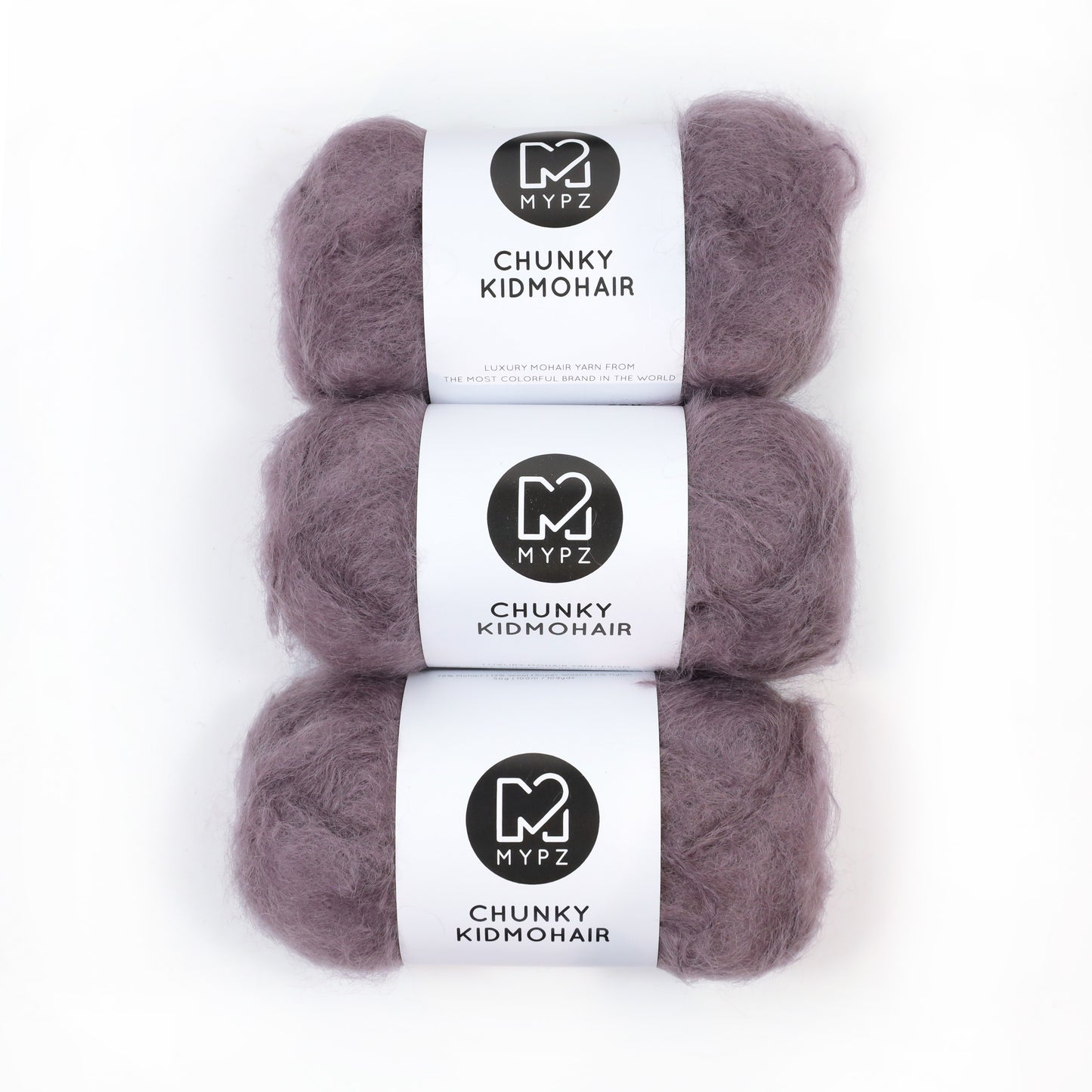 MYPZ Chunky Kidmohair DK – Dark Brown