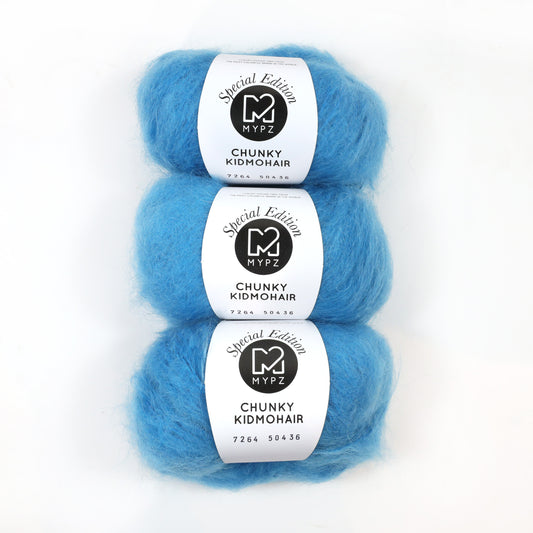 MYPZ Chunky Kidmohair DK Special Edition - Sunny Blue