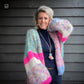 MYPZ Chunky Mohair Cardigan Flowerfields