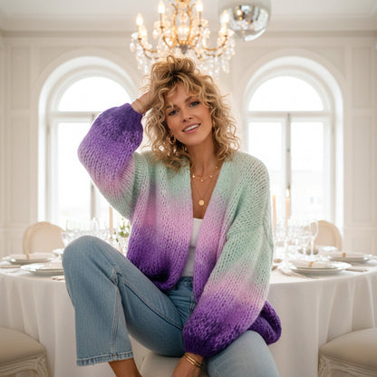 Knit pattern – MYPZ Chunky Alpaca Cardigan Desert Bloom No.15 (ENG-NL-DE)