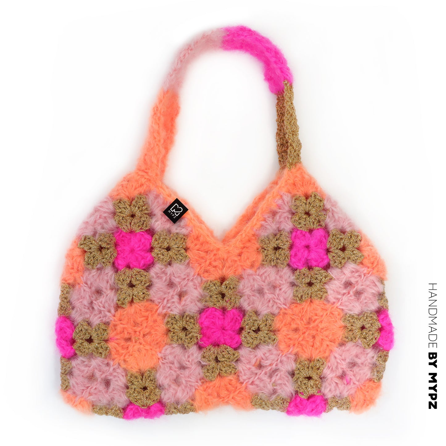 Patrón de crochet - bolso MYPZ Diamonds (ENG-NL-DE-FR-ES)