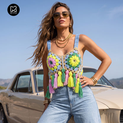 Kit de crochet - Top Festival MYPZ Lemon (ENG-NL-DE-FR-ES)