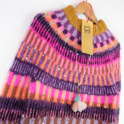 Knitting Kit – MYPZ top-down sweater Boho Firefly No6 (ENG-NL-DE)