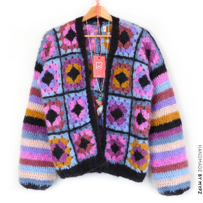 Crochet kit - MYPZ Granny square cardigan Lovestory (ENG-NL)