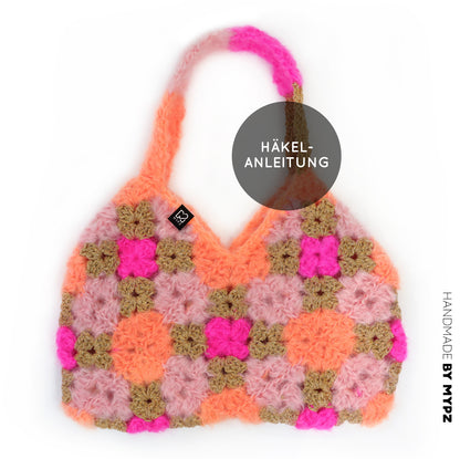 Patrón de crochet - bolso MYPZ Diamonds (ENG-NL-DE-FR-ES)