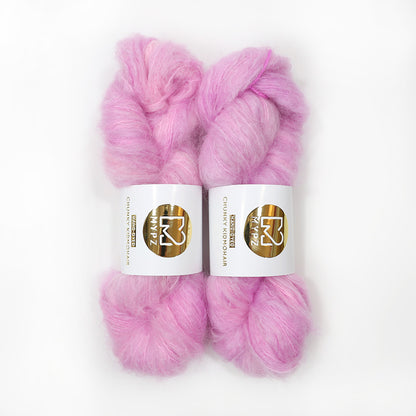 MYPZ Chunky kidmohair – hand-dyed Soft Pink