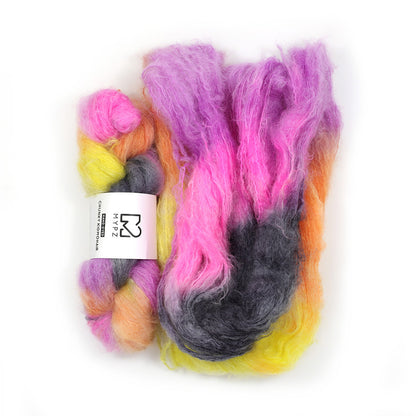 MYPZ Chunky kidmohair – hand-dyed Woesh