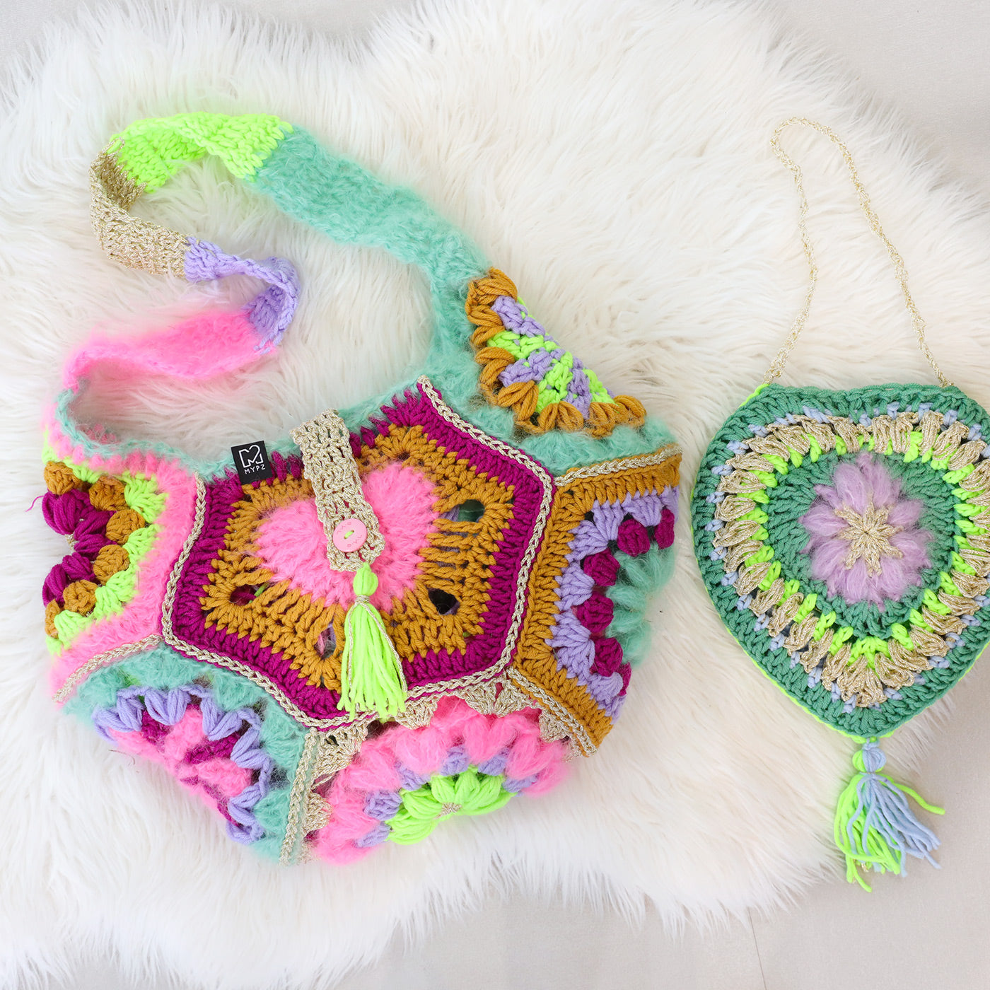 Crochet kit - MYPZ Happiness bag (ENG-NL-DE)