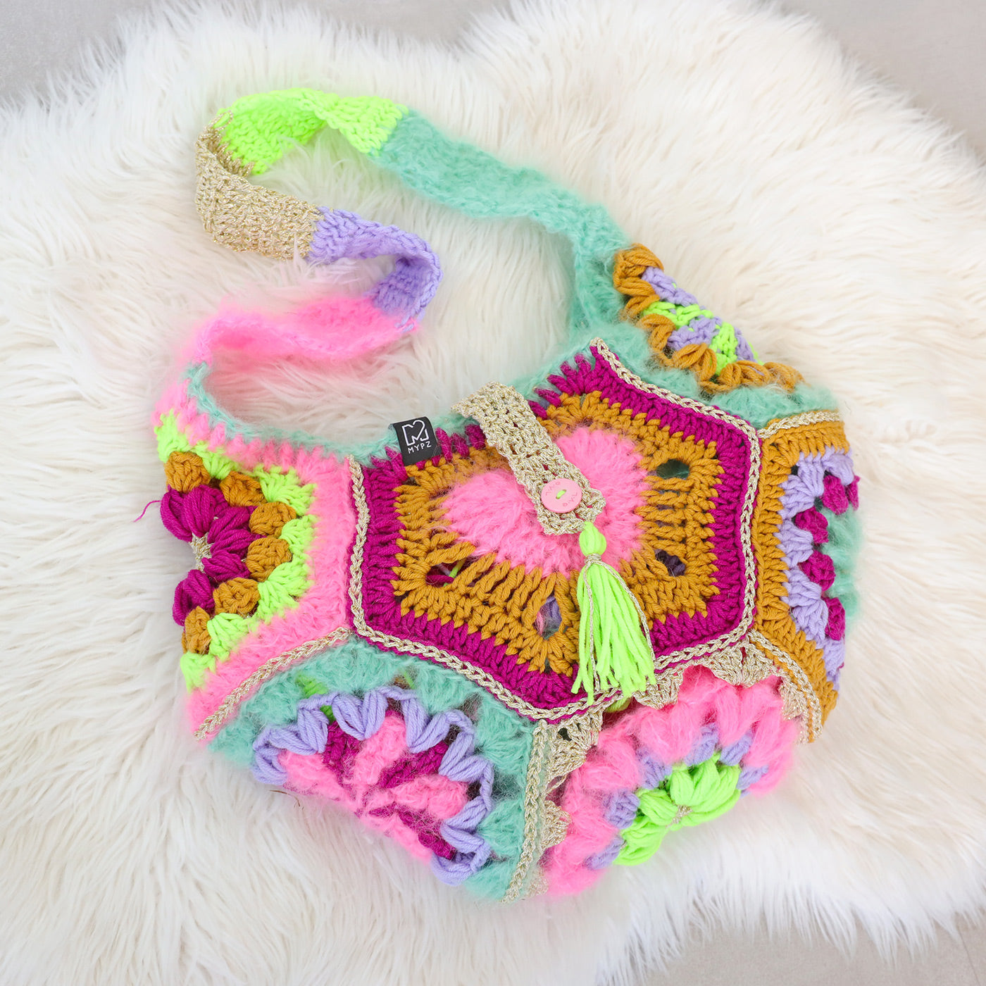 Crochet kit - MYPZ Happiness bag (ENG-NL-DE)