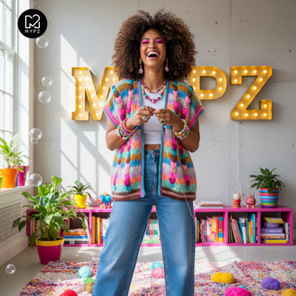 MYPZ Chunky vest Heartbeat