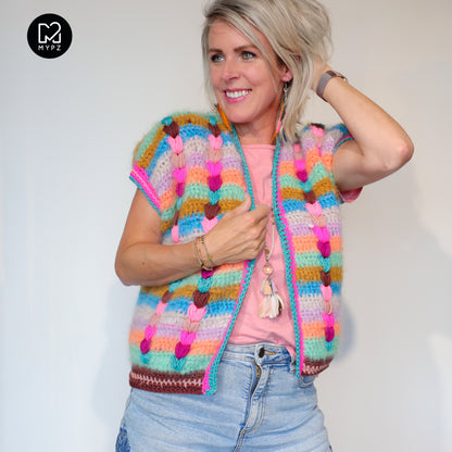 MYPZ Chunky vest Heartbeat