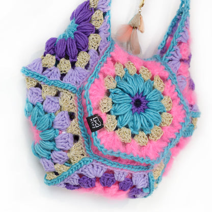 Crochet kit - MYPZ hexagon bag Pacha (ENG-NL-DE-ES)