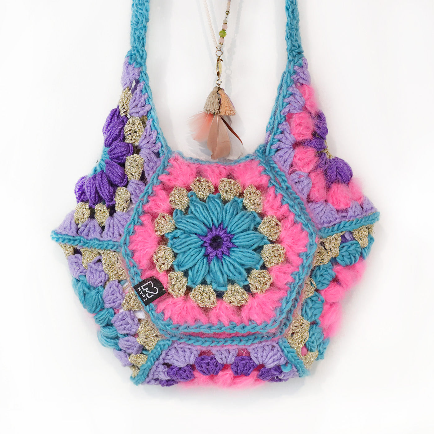 Crochet kit - MYPZ hexagon bag Pacha (ENG-NL-DE-ES)