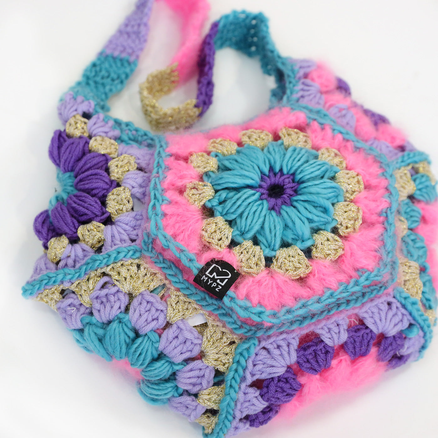 Crochet kit - MYPZ hexagon bag Pacha (ENG-NL-DE-ES)