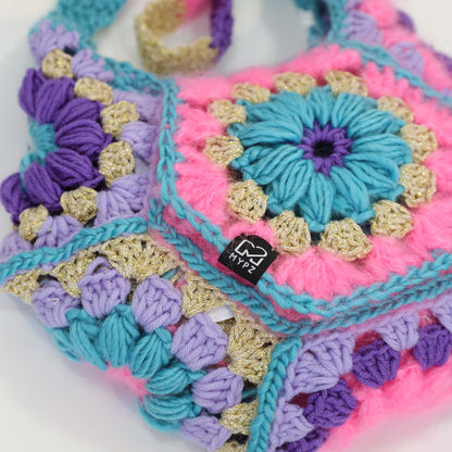 Crochet kit - MYPZ hexagon bag Pacha (ENG-NL-DE-ES)