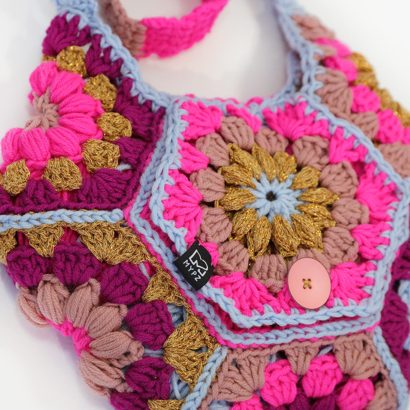 Online beginner mini course: Crochet your own Hexagon bag