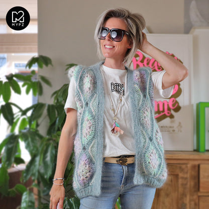 Crochet pattern - MYPZ Masterpiece Gilet Greeny (ENG-NL)