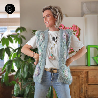 Crochet pattern - MYPZ Masterpiece Gilet Greeny (ENG-NL)