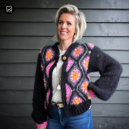 Crochet pattern - MYPZ Masterpiece Gilet Pink Star (ENG-NL)